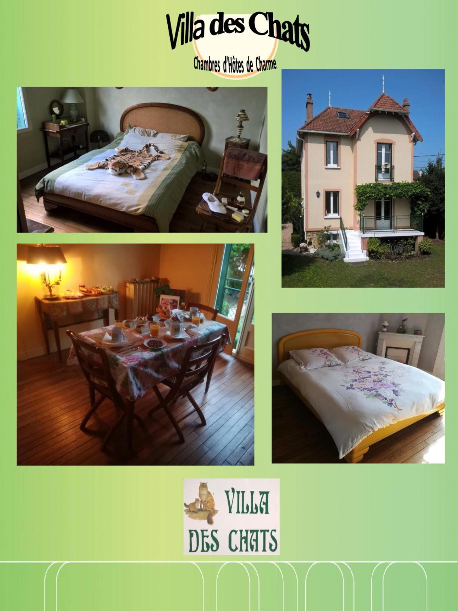 La Villa Des Chats Andresy Екстер'єр фото